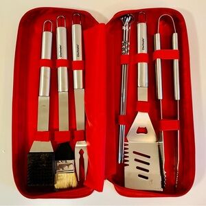 Chefmate Stainless Steel Grill Set/Case